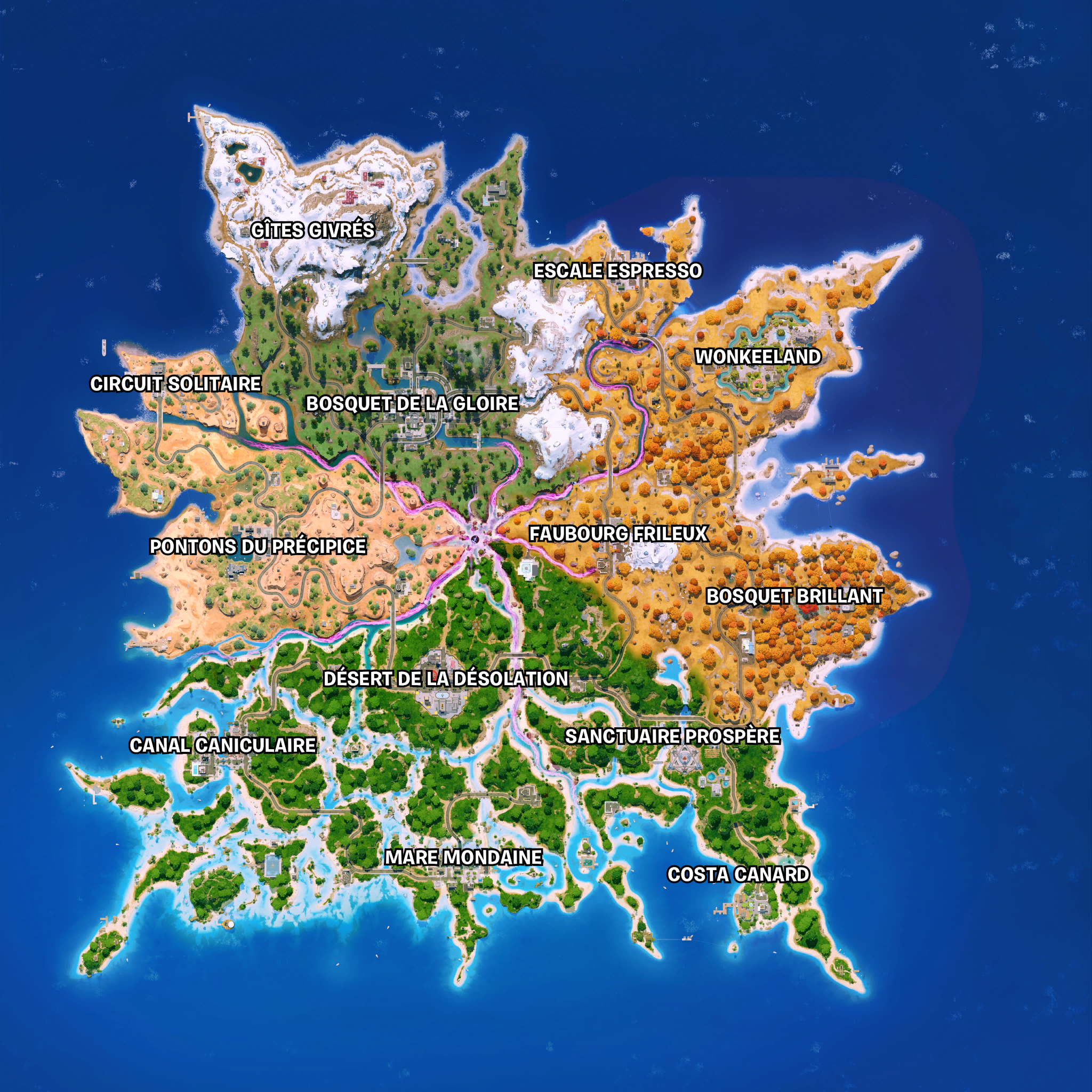 Carte Fortnite